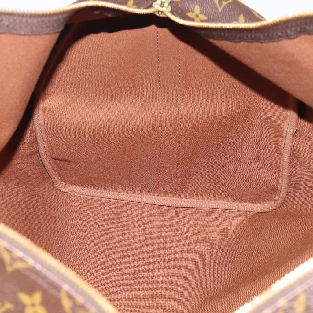 LOUIS VUITTON Monogram Keepall Bandouliere 55 Boston Bag M41414 LV Auth 208077V