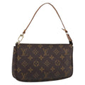 LOUIS VUITTON Monogram Pochette Accessoires Pouch M51980 LV Auth 208334A