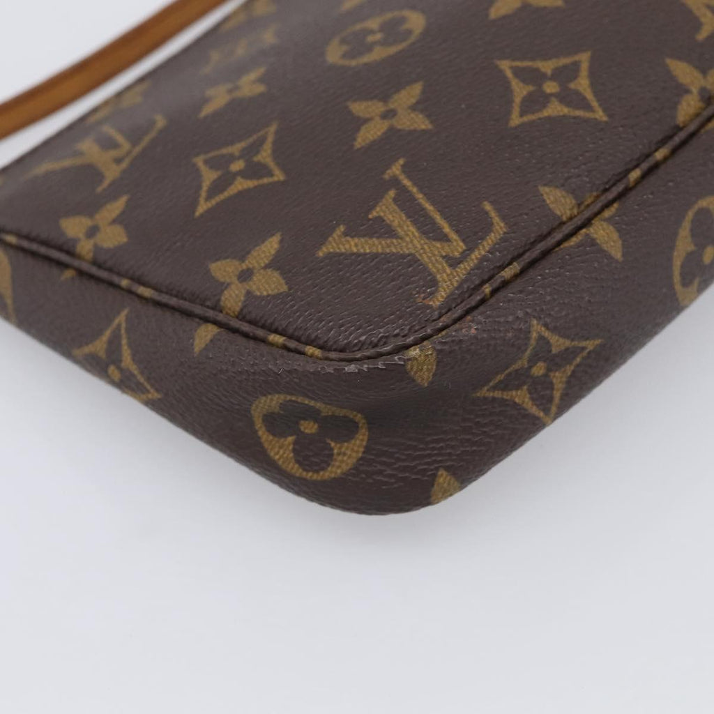 LOUIS VUITTON Monogram Pochette Accessoires Pouch M51980 LV Auth 208334A