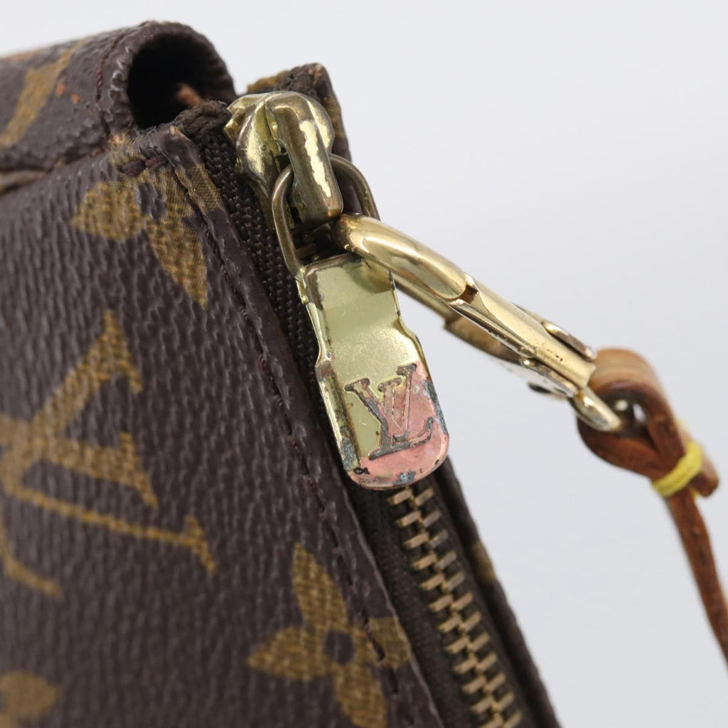 LOUIS VUITTON Monogram Pochette Accessoires Pouch M51980 LV Auth 208334A