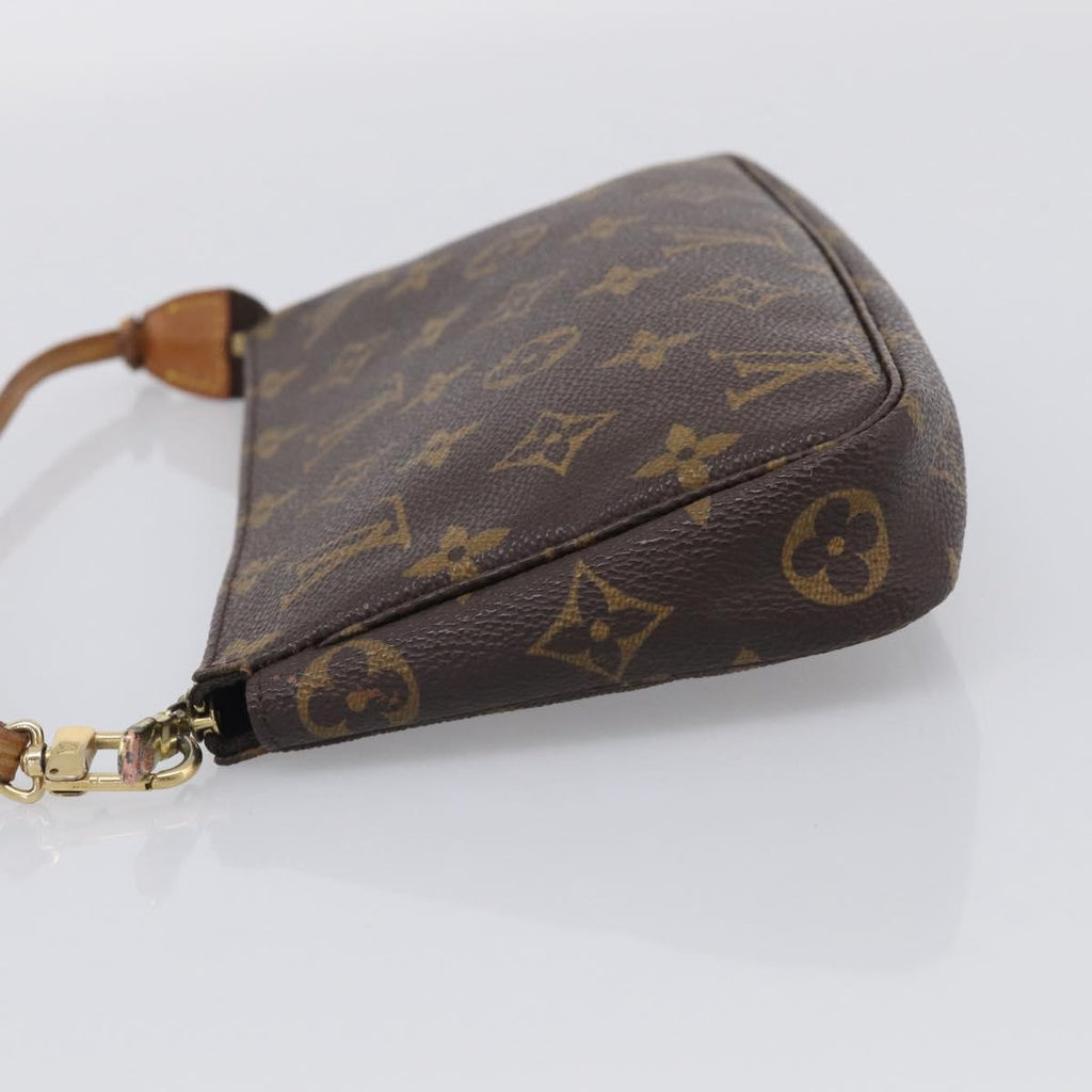 LOUIS VUITTON Monogram Pochette Accessoires Pouch M51980 LV Auth 208334A