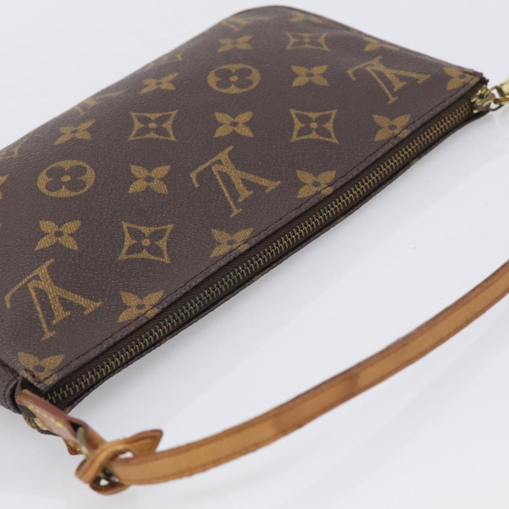 LOUIS VUITTON Monogram Pochette Accessoires Pouch M51980 LV Auth 208334A
