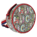 GUCCI GG Supreme Sherry Line Pouch PVC Yuko Higuchi Beige 502330 Auth 208354M