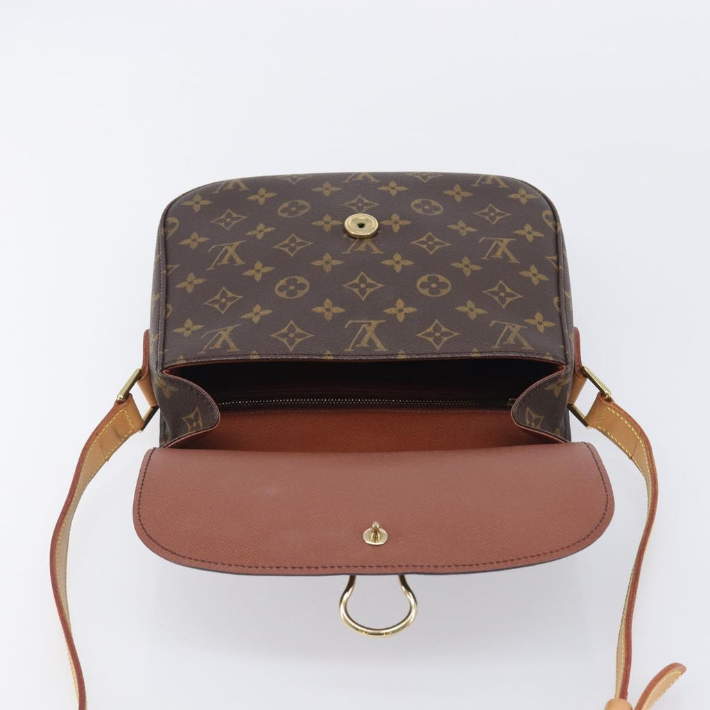 LOUIS VUITTON Monogram Saint Cloud GM Shoulder Bag M51242 LV Auth 208410V