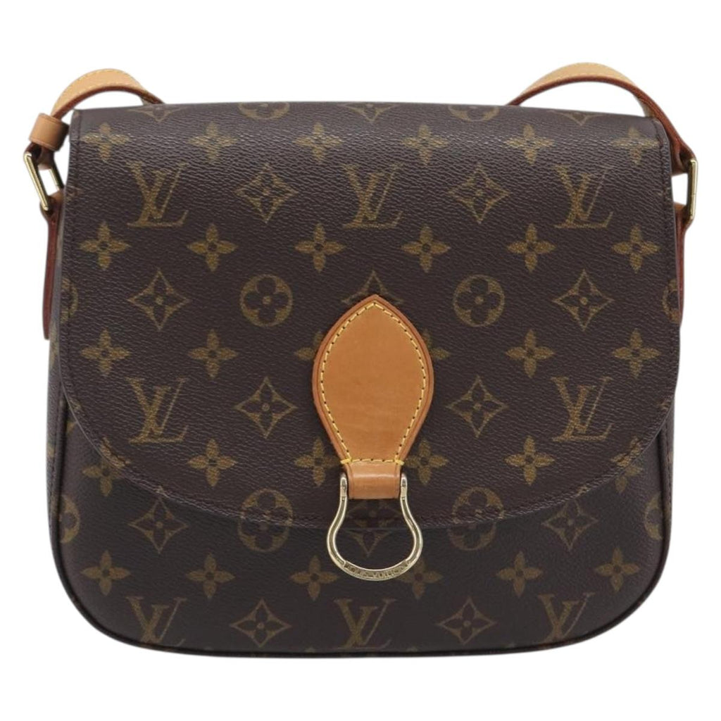 LOUIS VUITTON Monogram Saint Cloud GM Shoulder Bag M51242 LV Auth 208410V