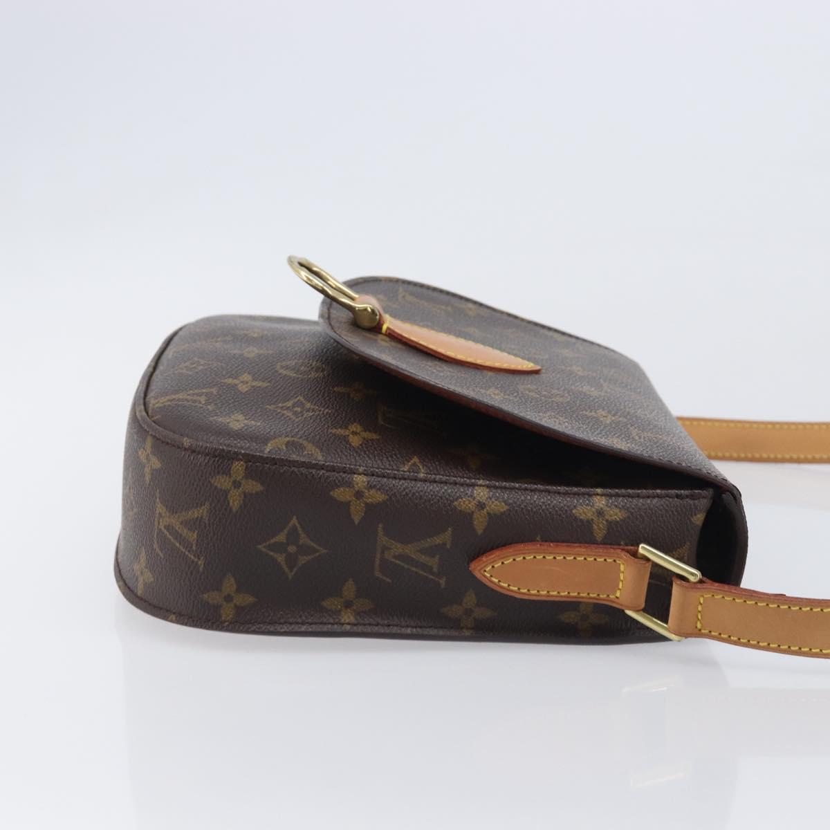 LOUIS VUITTON Monogram Saint Cloud GM Shoulder Bag M51242 LV Auth 208410V
