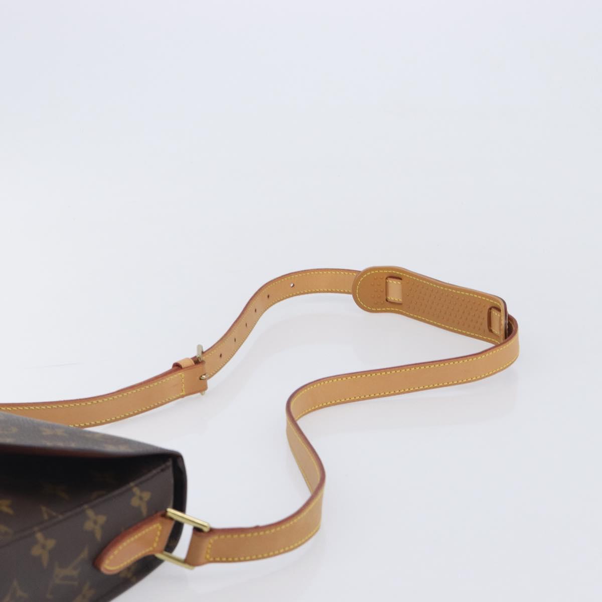 LOUIS VUITTON Monogram Saint Cloud GM Shoulder Bag M51242 LV Auth 208410V