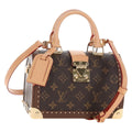 LOUIS VUITTON Monogram Speedy Trunk20 Hand Bag M11154 LV Auth 209014SM