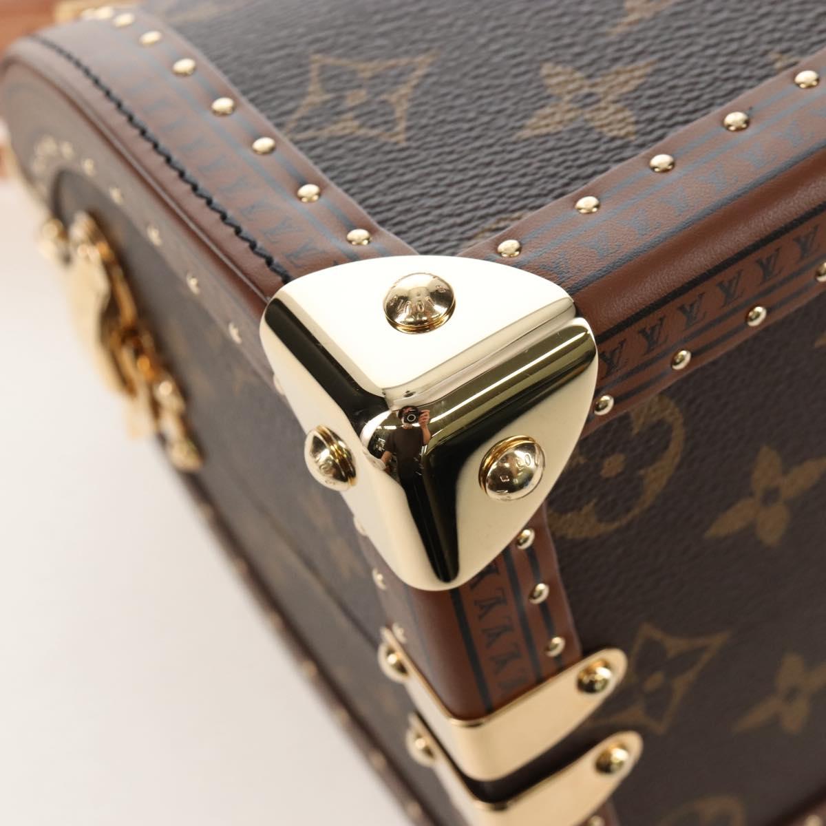 LOUIS VUITTON Monogram Speedy Trunk20 Hand Bag M11154 LV Auth 209014SM