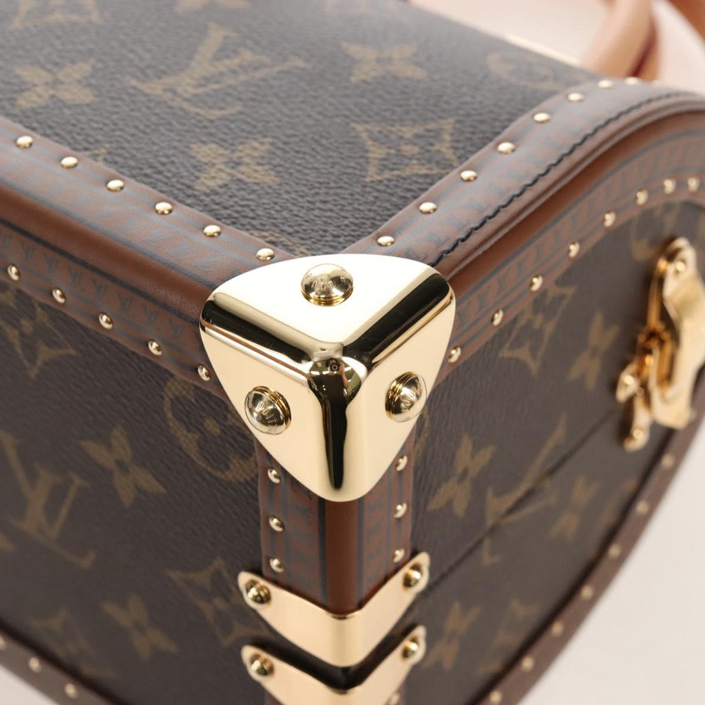 LOUIS VUITTON Monogram Speedy Trunk20 Hand Bag M11154 LV Auth 209014SM