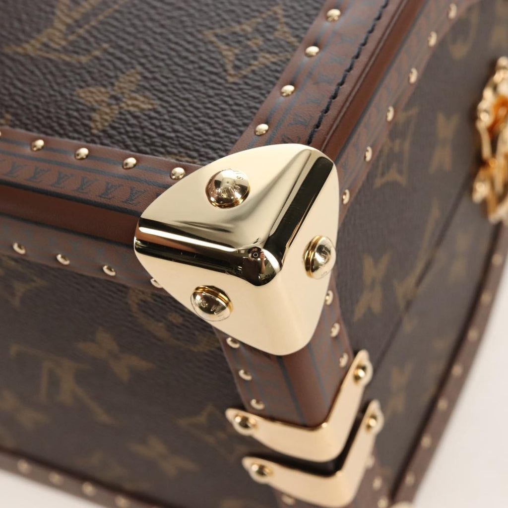 LOUIS VUITTON Monogram Speedy Trunk20 Hand Bag M11154 LV Auth 209014SM