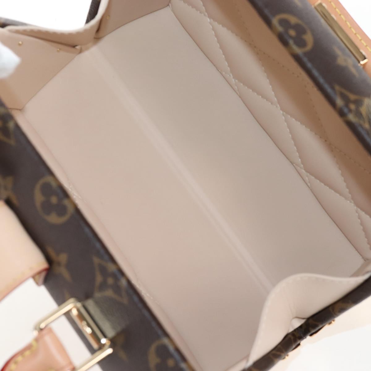 LOUIS VUITTON Monogram Speedy Trunk20 Hand Bag M11154 LV Auth 209014SM