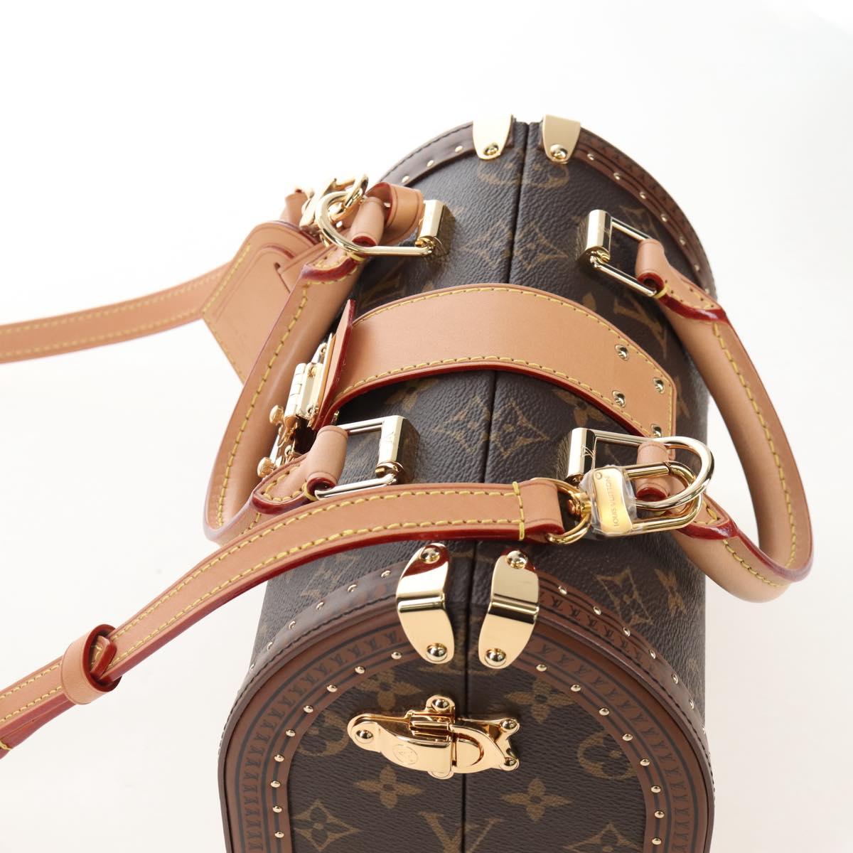 LOUIS VUITTON Monogram Speedy Trunk20 Hand Bag M11154 LV Auth 209014SM