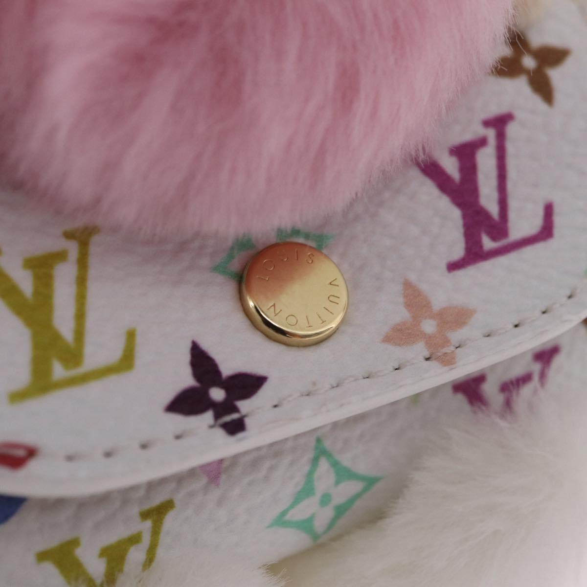LOUIS VUITTON x TM Monogram Multicolor Vivian Cuddle Charm M03727 Auth 209111SM