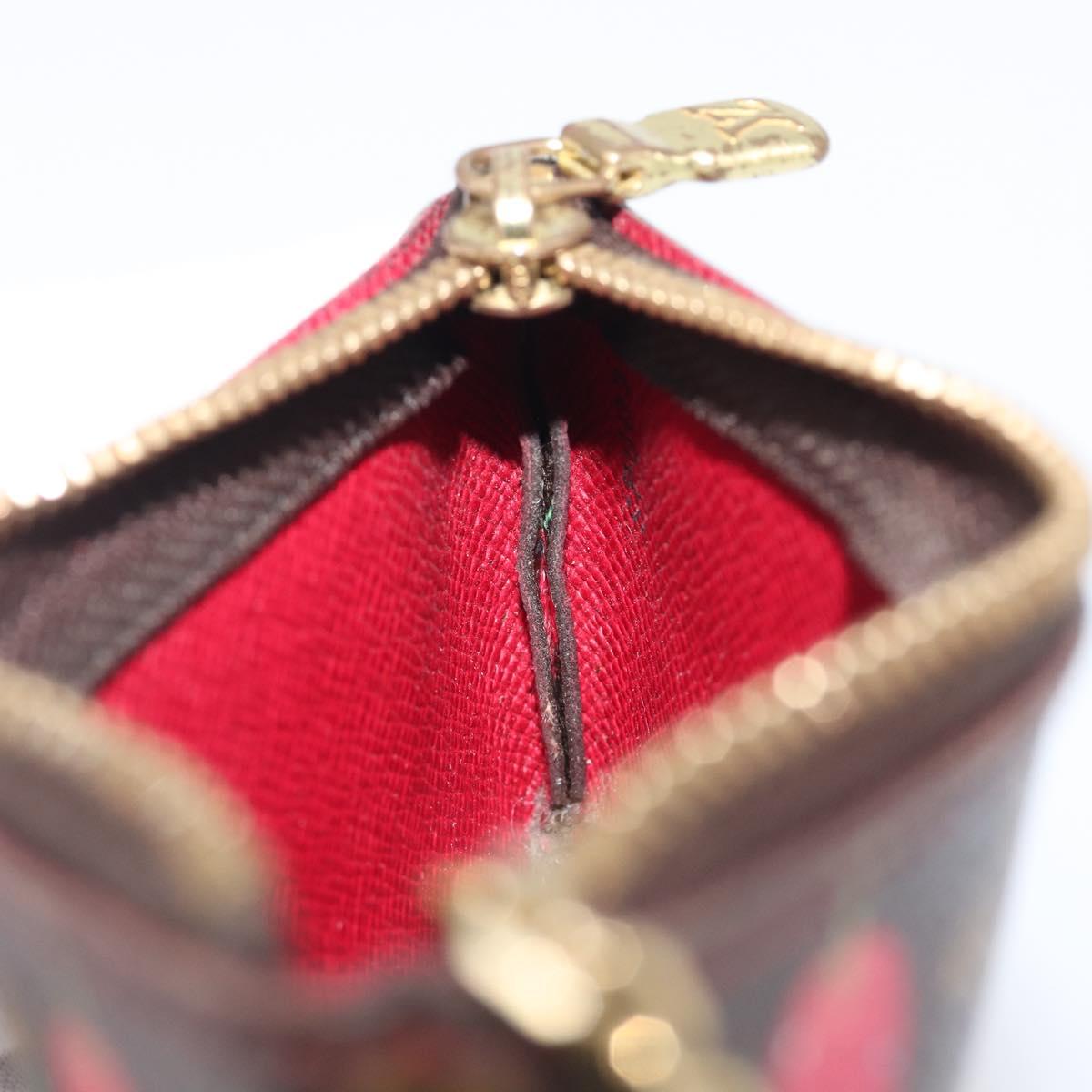 LOUIS VUITTON Monogram Cherry Pochette Cles Coin Purse M95042 LV Auth 209326A