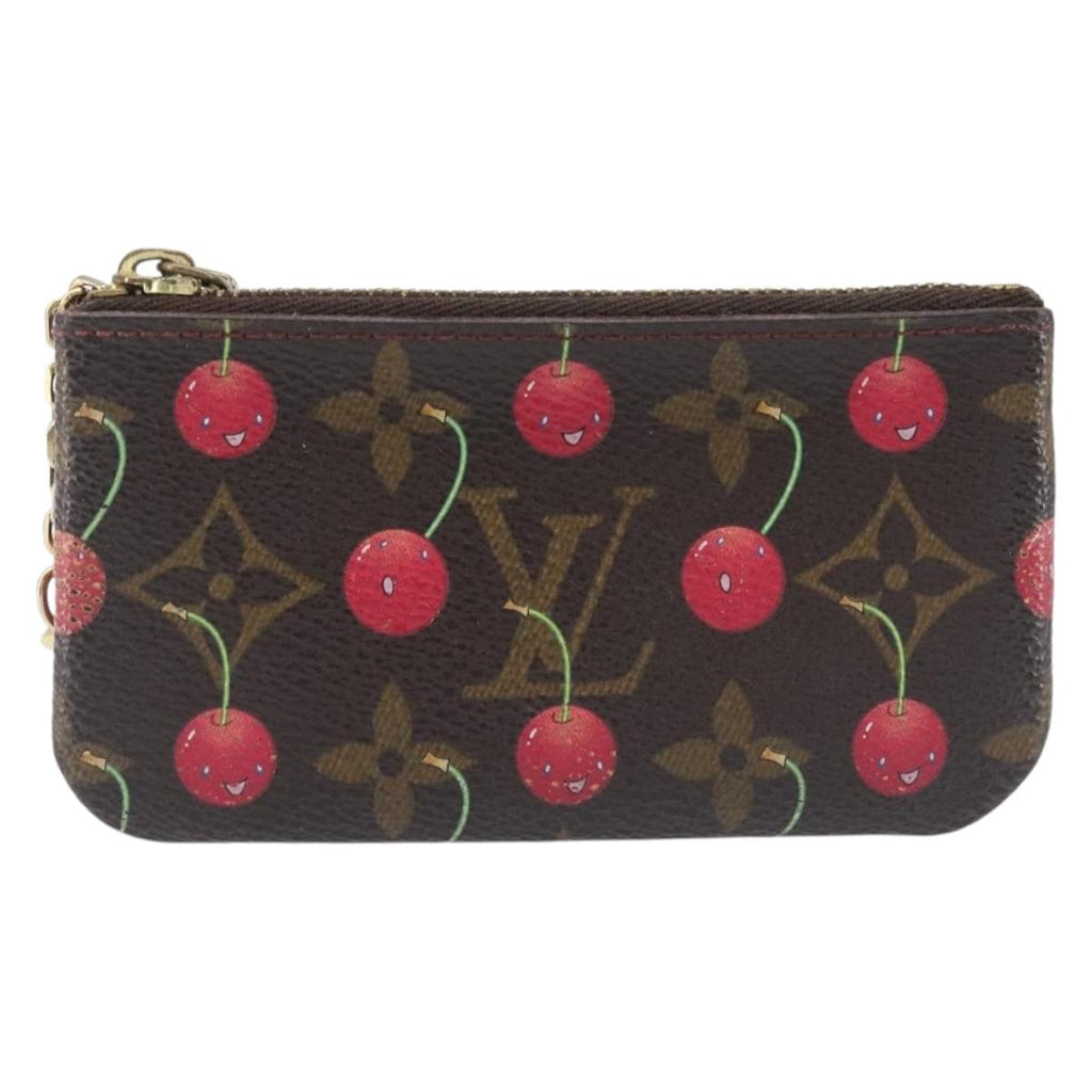 LOUIS VUITTON Monogram Cherry Pochette Cles Coin Purse M95042 LV Auth 209326A