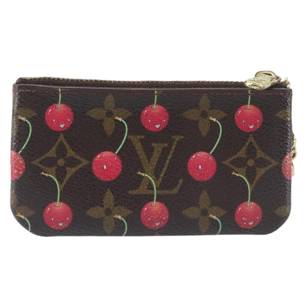 LOUIS VUITTON Monogram Cherry Pochette Cles Coin Purse M95042 LV Auth 209326A