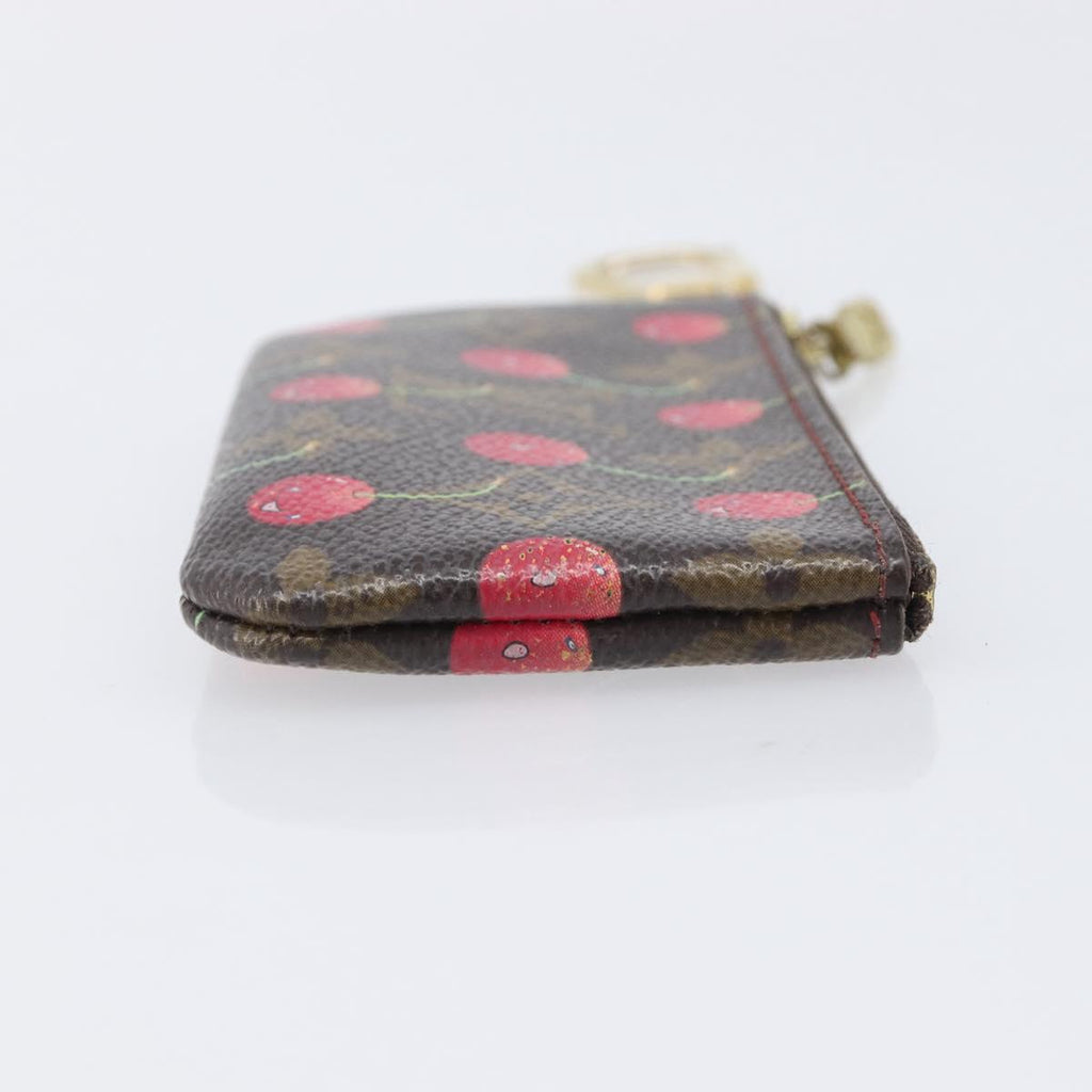 LOUIS VUITTON Monogram Cherry Pochette Cles Coin Purse M95042 LV Auth 209326A