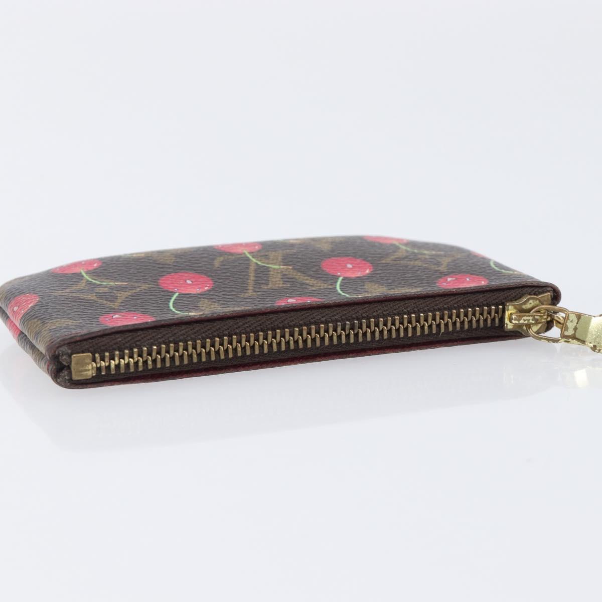LOUIS VUITTON Monogram Cherry Pochette Cles Coin Purse M95042 LV Auth 209326A
