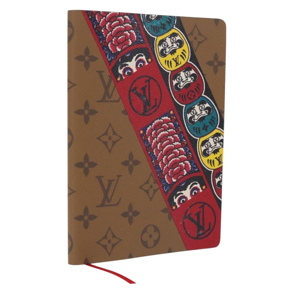 LOUIS VUITTON Monogram Kabuki Kai Eclamance Note Cover GI0233 LV Auth 209341M
