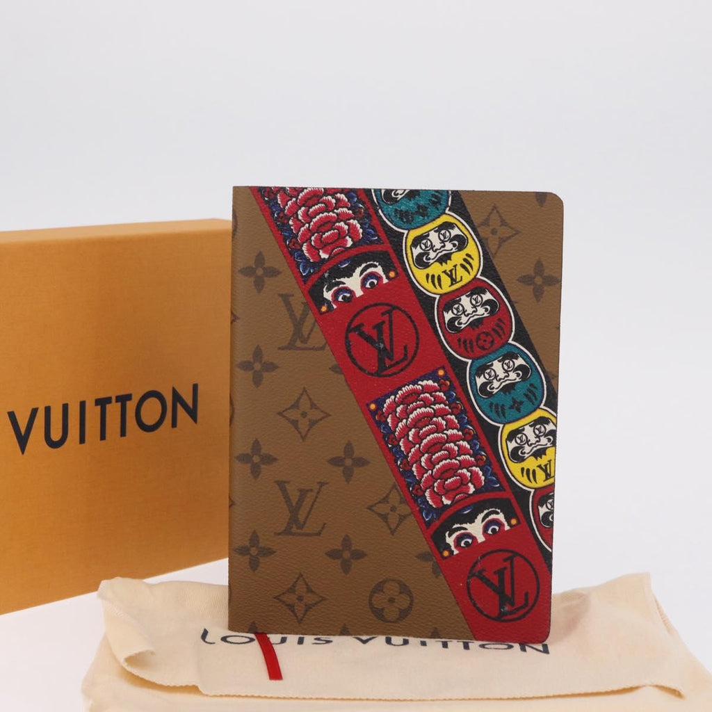 LOUIS VUITTON Monogram Kabuki Kai Eclamance Note Cover GI0233 LV Auth 209341M