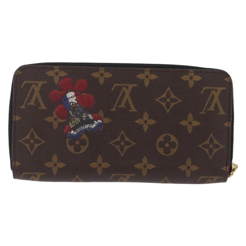 LOUIS VUITTON Kansai Zippy Wallet Long Wallet M67249 LV Auth 209367V