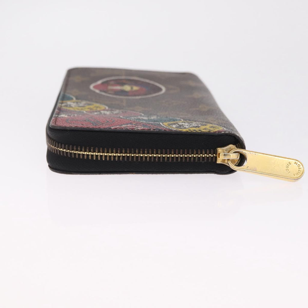 LOUIS VUITTON Kansai Zippy Wallet Long Wallet M67249 LV Auth 209367V