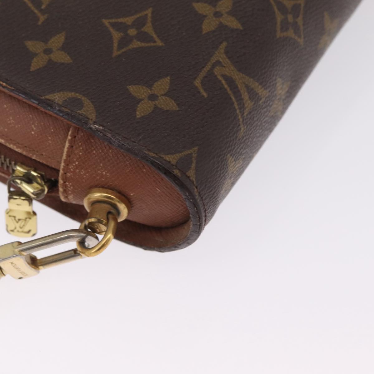 LOUIS VUITTON Monogram Orsay Clutch Bag M51790 LV Auth 209369