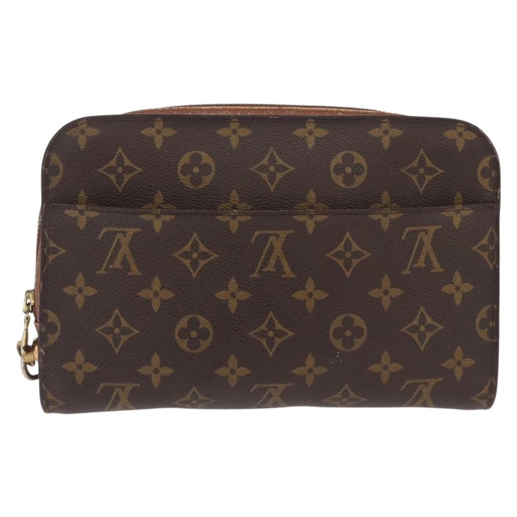 LOUIS VUITTON Monogram Orsay Clutch Bag M51790 LV Auth 209369