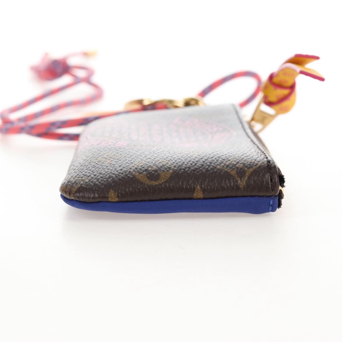 LOUIS VUITTON Monogram Phone Holder Pouch M28125 LV Auth 209382M