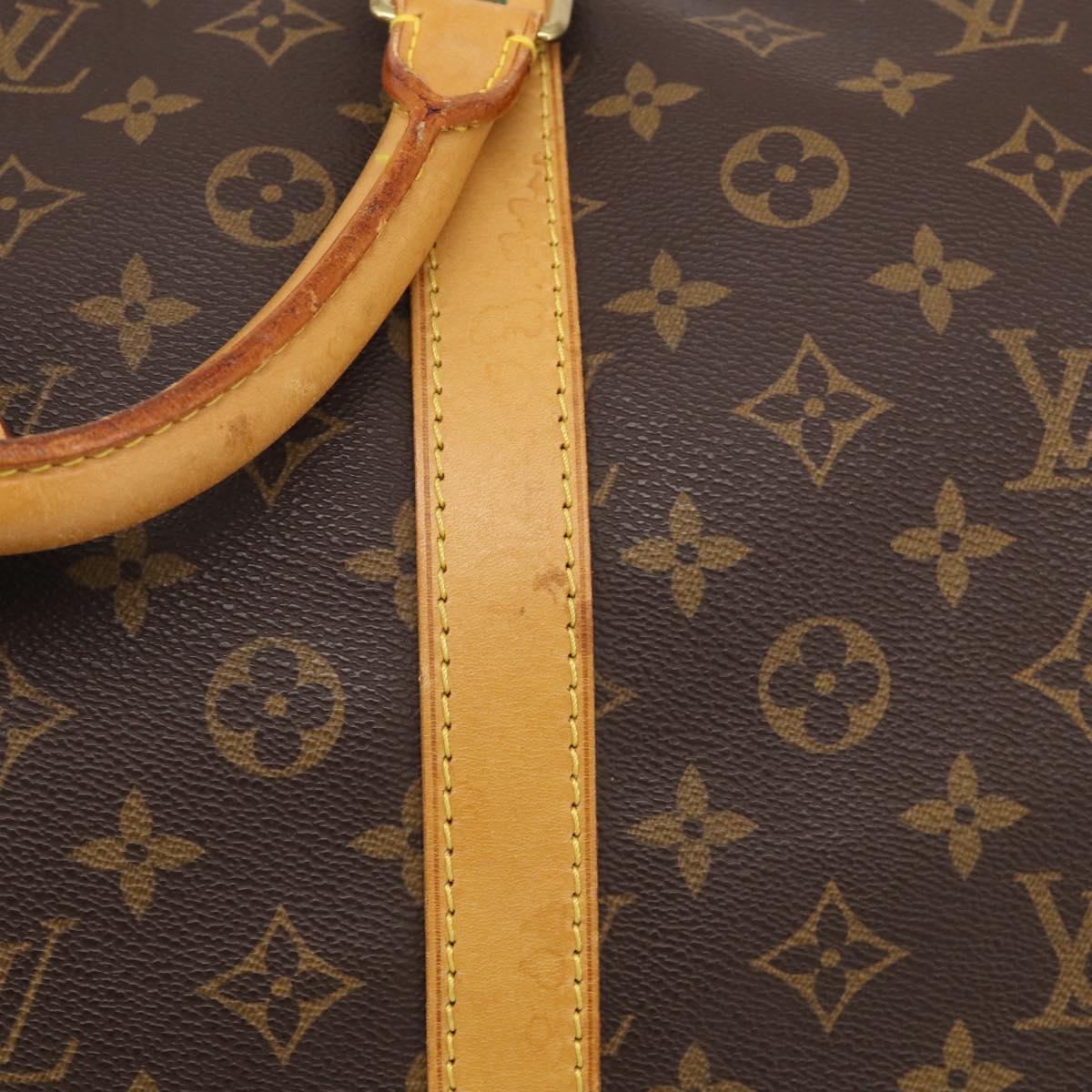 LOUIS VUITTON Monogram Keepall Bandouliere 60 Boston Bag M41412 LV Auth 209530V