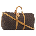 LOUIS VUITTON Monogram Keepall Bandouliere 60 Boston Bag M41412 LV Auth 209530V