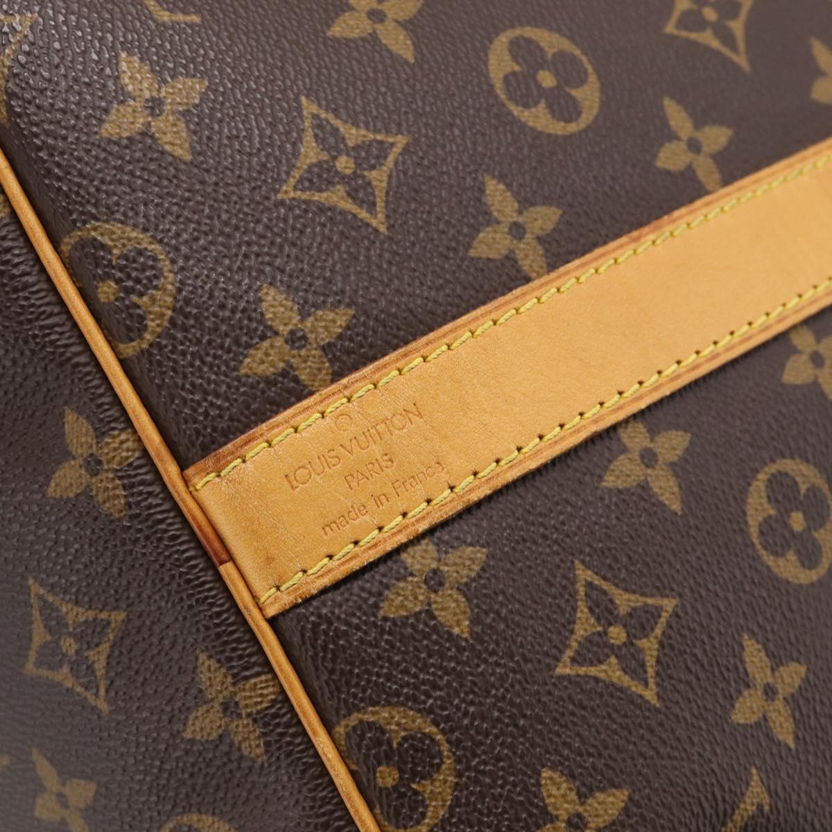 LOUIS VUITTON Monogram Keepall Bandouliere 60 Boston Bag M41412 LV Auth 209530V