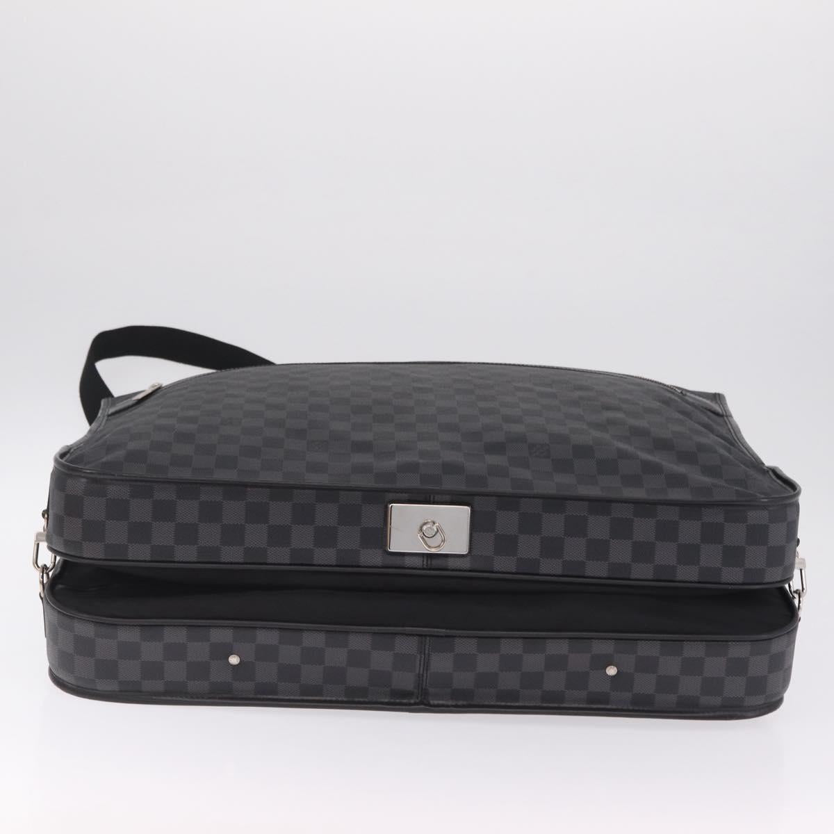 LOUIS VUITTON Damier Graphite Housse Porte Habits Garment Cover LV Auth 209574V