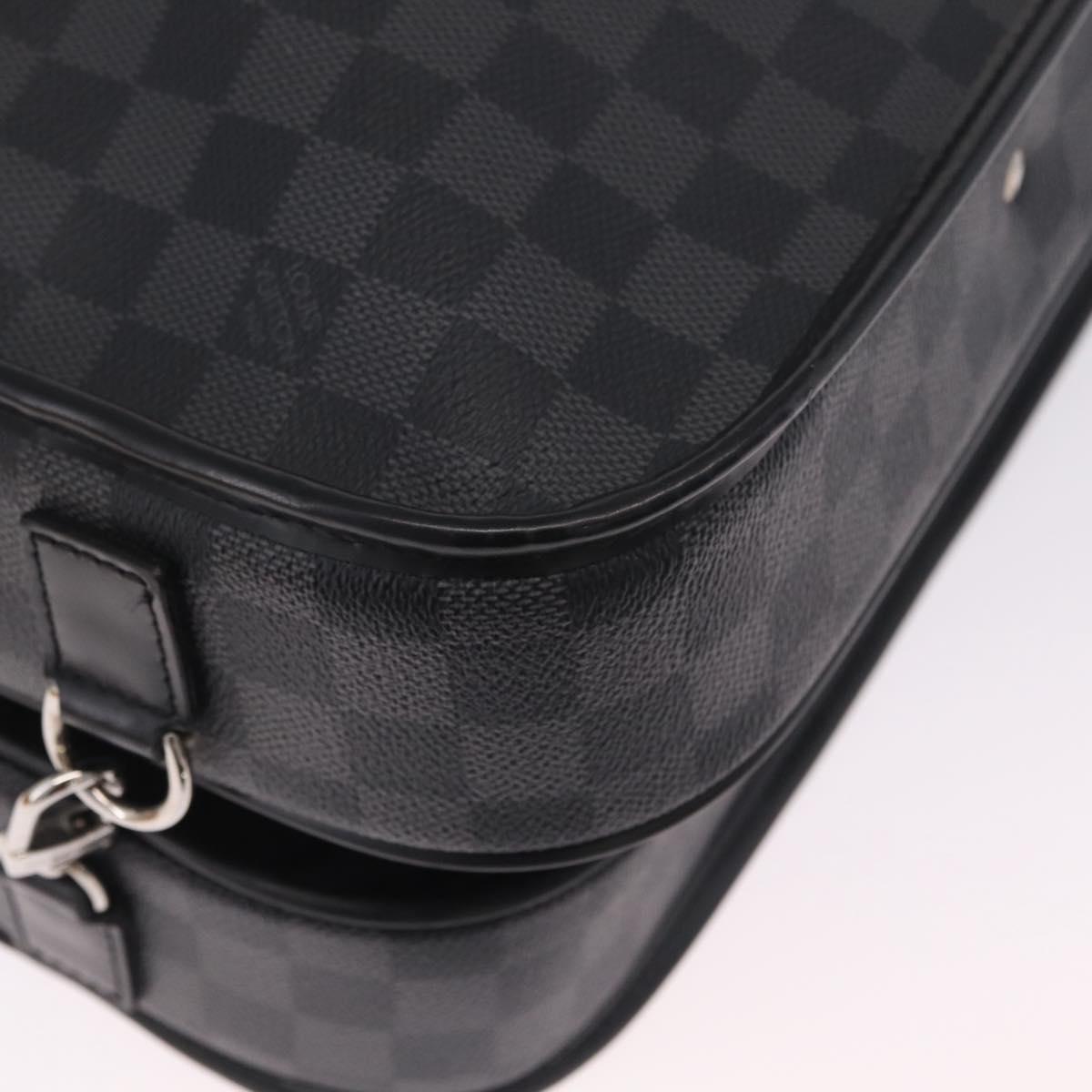 LOUIS VUITTON Damier Graphite Housse Porte Habits Garment Cover LV Auth 209574V