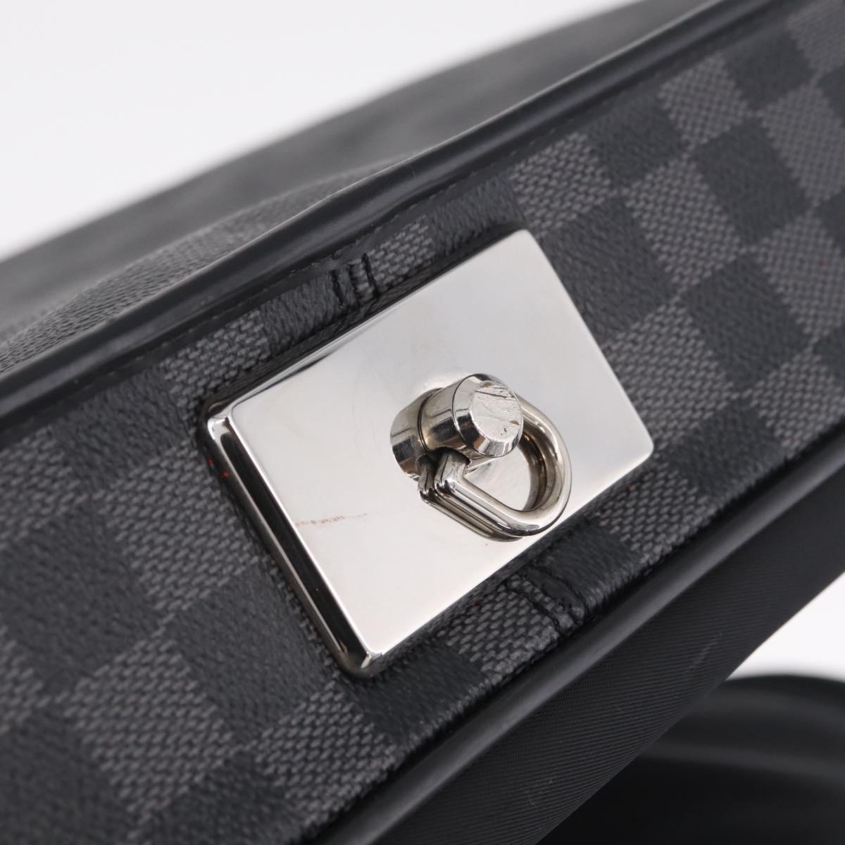 LOUIS VUITTON Damier Graphite Housse Porte Habits Garment Cover LV Auth 209574V