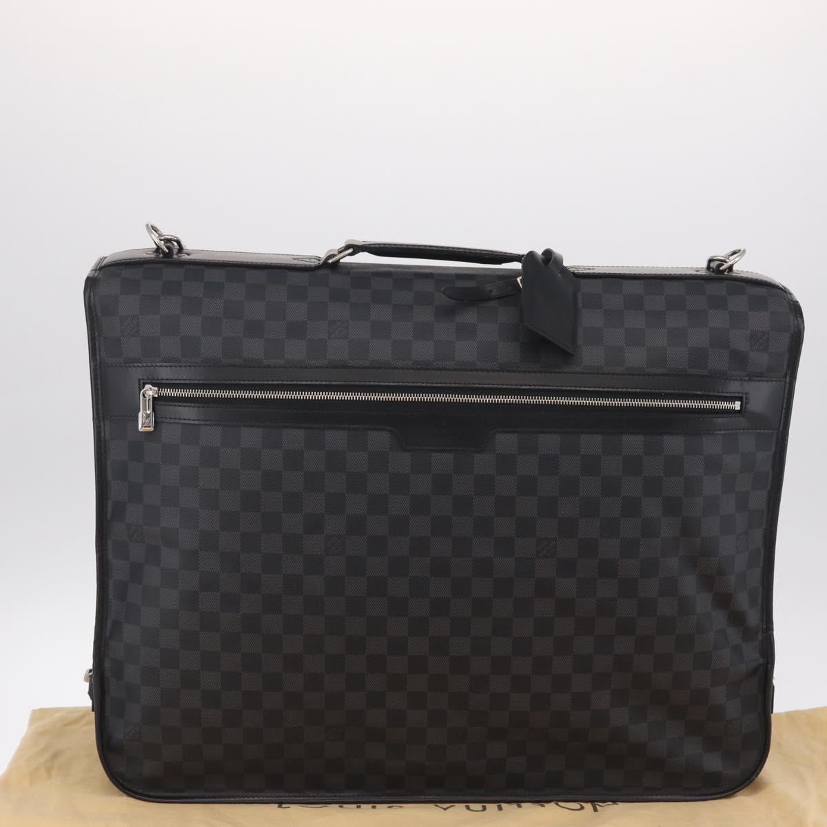 LOUIS VUITTON Damier Graphite Housse Porte Habits Garment Cover LV Auth 209574V