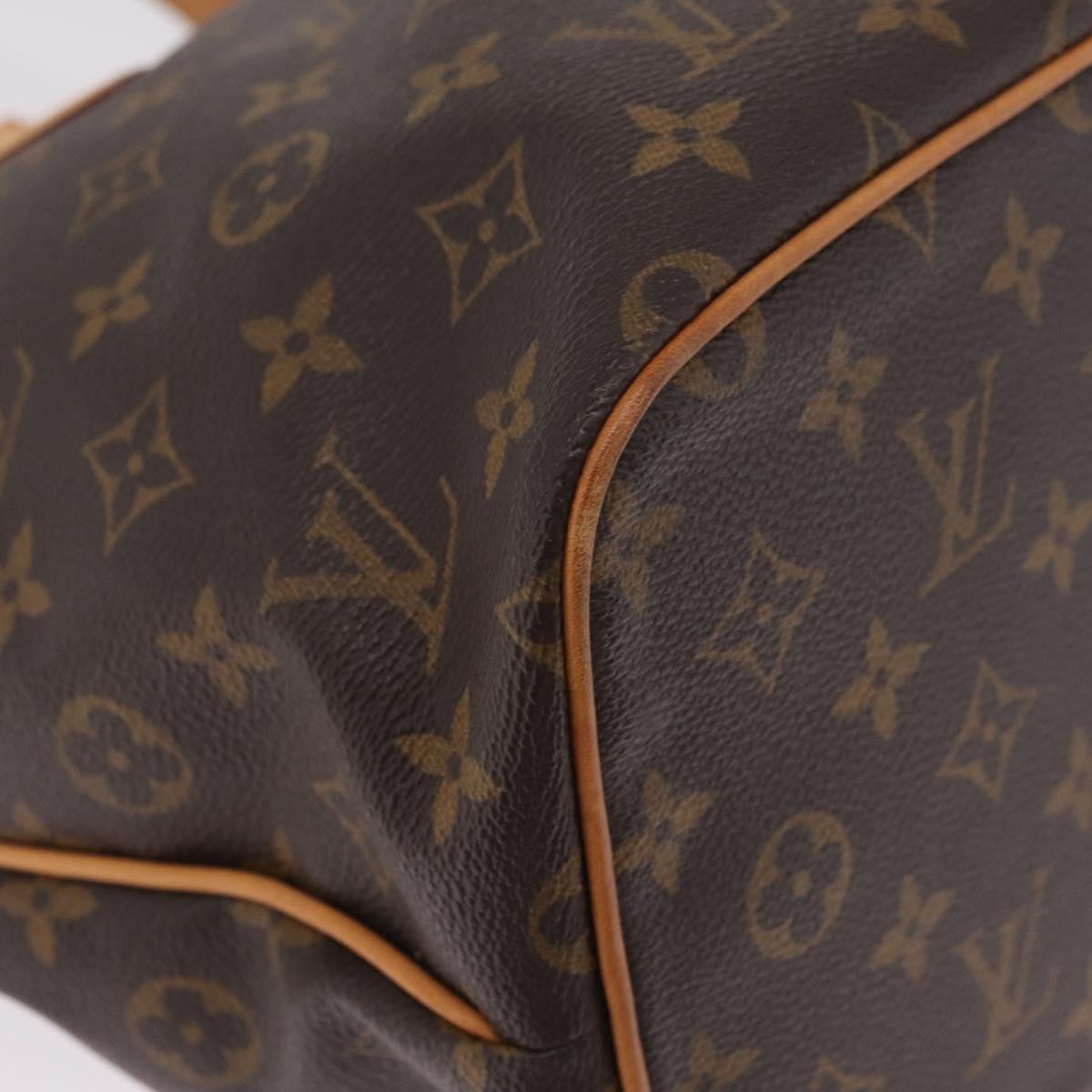 LOUIS VUITTON Monogram Palermo PM Tote Bag M40145 LV Auth 209707V