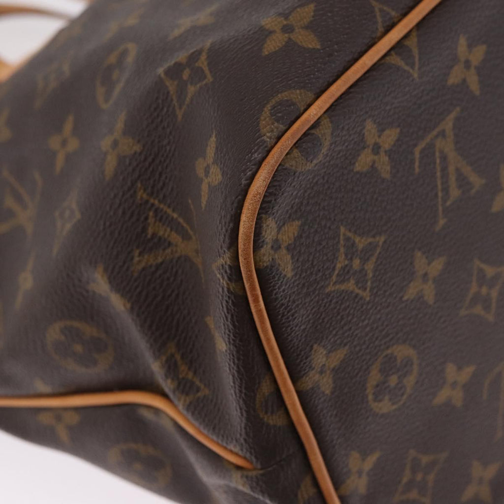 LOUIS VUITTON Monogram Palermo PM Tote Bag M40145 LV Auth 209707V