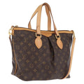 LOUIS VUITTON Monogram Palermo PM Tote Bag M40145 LV Auth 209707V