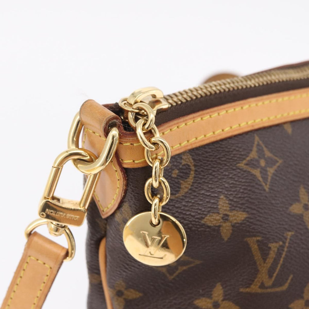 LOUIS VUITTON Monogram Palermo PM Tote Bag M40145 LV Auth 209707V
