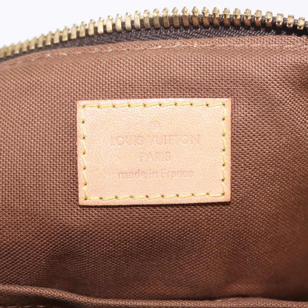 LOUIS VUITTON Monogram Palermo PM Tote Bag M40145 LV Auth 209707V