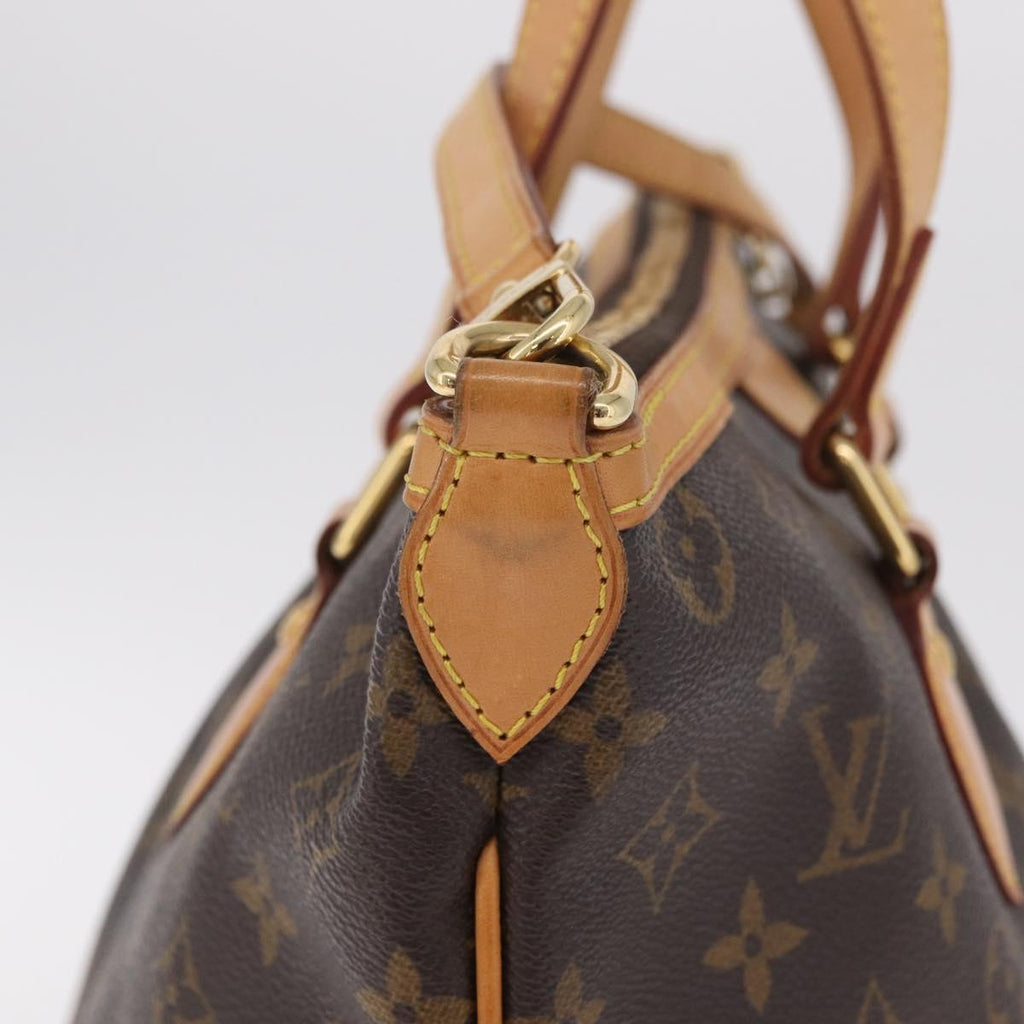 LOUIS VUITTON Monogram Palermo PM Tote Bag M40145 LV Auth 209707V