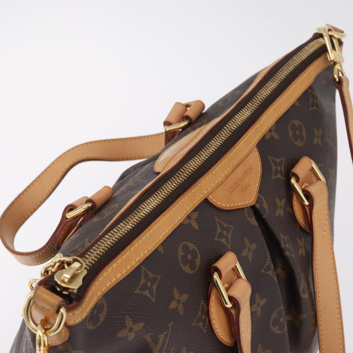 LOUIS VUITTON Monogram Palermo PM Tote Bag M40145 LV Auth 209707V