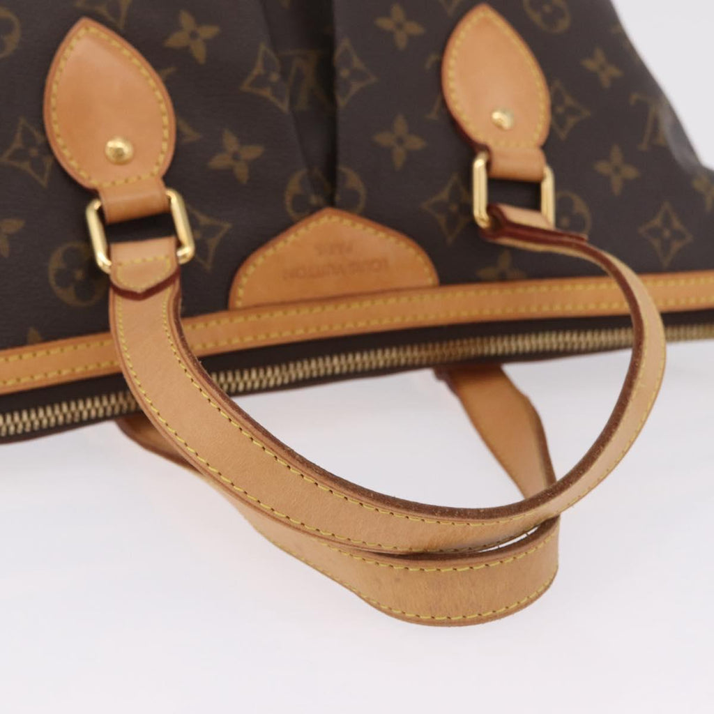 LOUIS VUITTON Monogram Palermo PM Tote Bag M40145 LV Auth 209707V