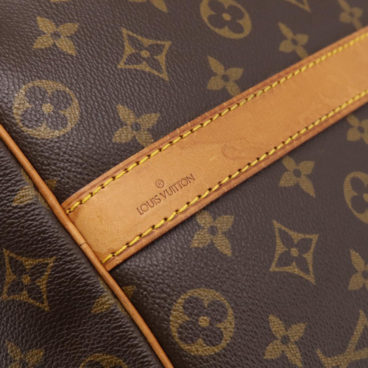 LOUIS VUITTON Monogram Keepall Bandouliere 50 Boston Bag M41416 LV Auth 209898V