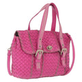 Bottega Veneta INTRECCIATO Hand Bag Leather 2way Pink Auth 210001A
