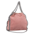 Stella McCartney Chain Falabella Bag Polyester Pink Silver 371223 Auth 210065A