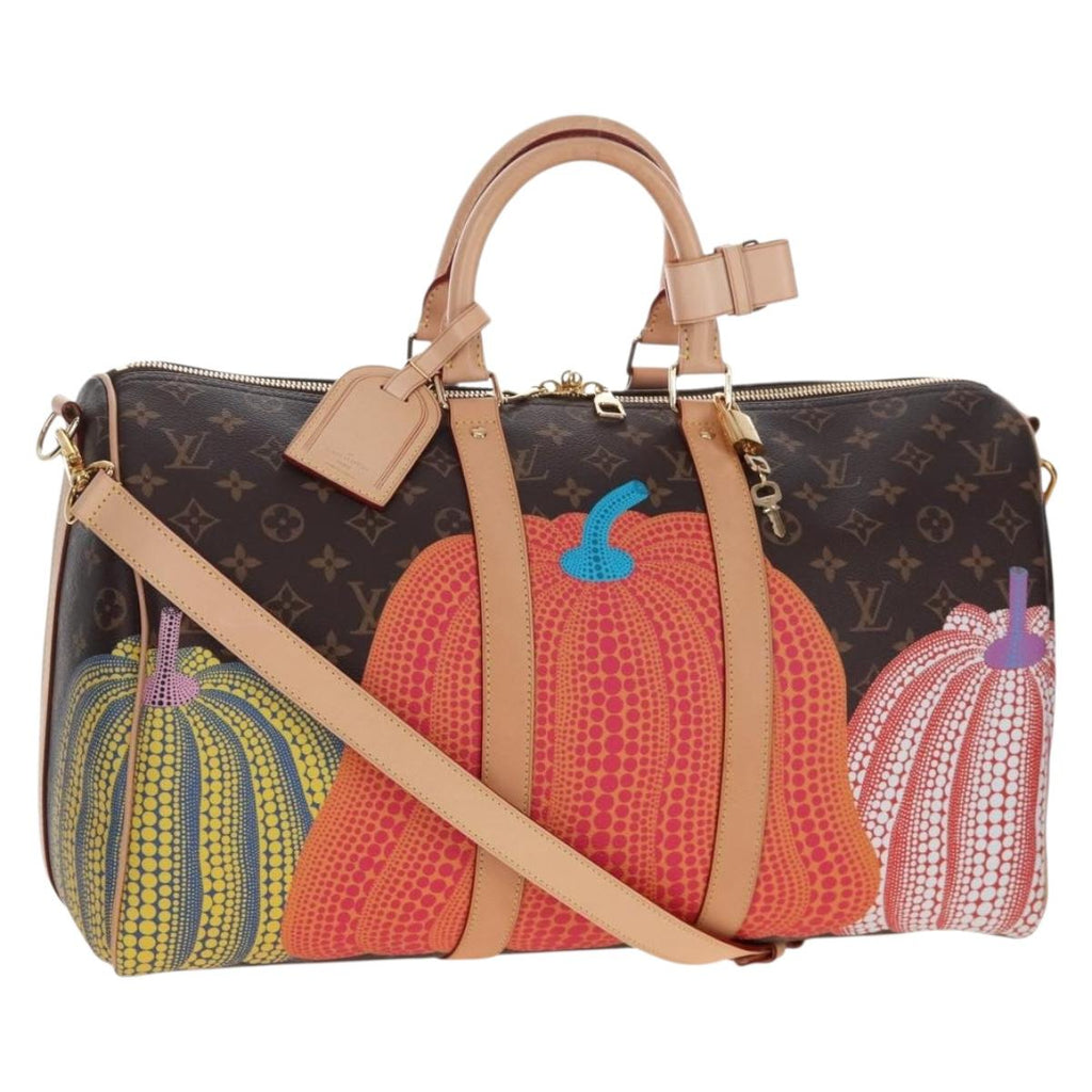 LOUIS VUITTON Monogram Keepall Bandouliere 45 Boston Bag M46441 LV Auth 210068SM