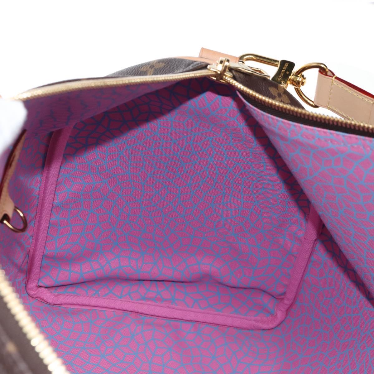 LOUIS VUITTON Monogram Keepall Bandouliere 45 Boston Bag M46441 LV Auth 210068SM